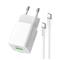 COLORWAY AC töltő GaN Mini CW-CHS053PDC-WT 30W PD port PPS USB (Type-C PD + USB QC4.0) kábel Type-C CW-CHS053PDC-WT small
