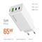 COLORWAY AC töltő GaN Mini CW-CHS058PD-WT 65W PD port PPS USB (USB-2C1A) fehér CW-CHS058PD-WT small