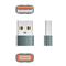 COLORWAY Adapter, Type-C to USB-A CW-AD-CA small