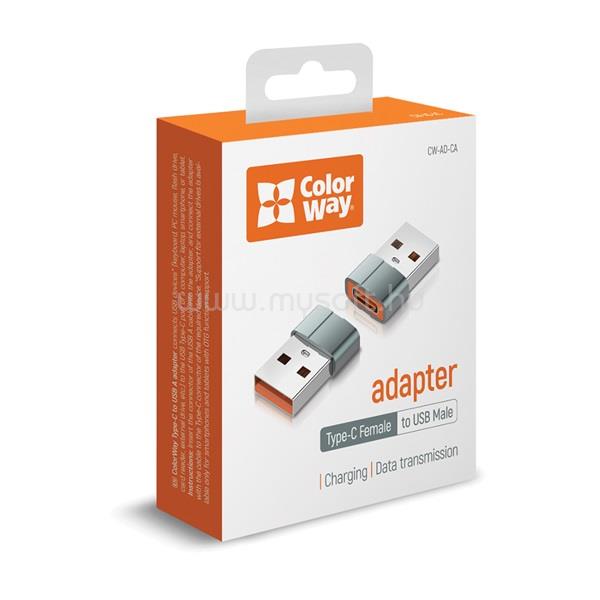 COLORWAY Adapter, Type-C to USB-A CW-AD-CA large