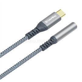 COLORWAY Adapter USB-C - 3.5 mm Female Audio, 14 cm, Szürke (CW-AD-CJ) CW-AD-CJ small