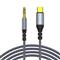 COLORWAY Adapter USB-C - 3.5 mm Mini-Jack, 1.2 m, Szürke (CW-CBPDJ071-G) CW-CBPDJ071-G small