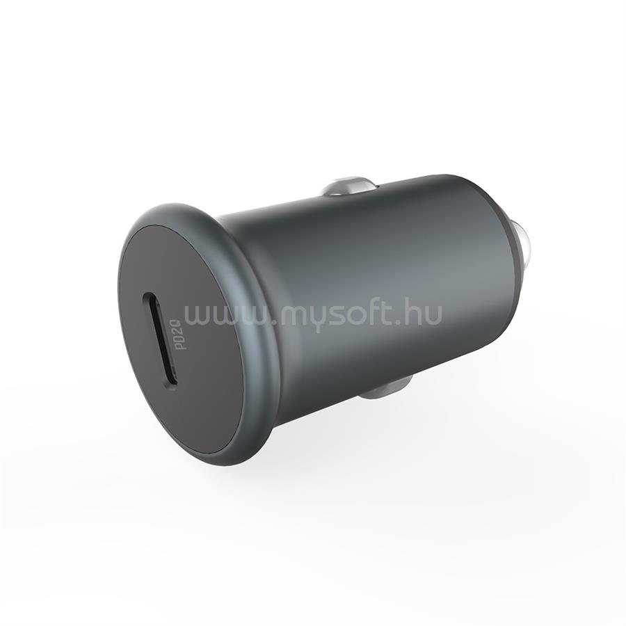 COLORWAY CW-CHA028PD-GR autós töltő 1USB (Power Delivery Port USB Type-C (20W) szürke CW-CHA028PD-GR large