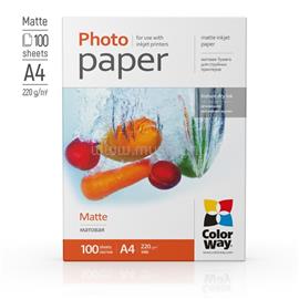 COLORWAY Fotópapír, matt (matte), 220 g/m2, A4, 100 lap (PM220100A4) PM220100A4 small