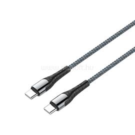 COLORWAY Kábel, Type-C - Type-C (PD Fast Charging 65W) 3.0A 2m gray (CW-CBPDCC039-GR) CW-CBPDCC039-GR small