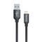 COLORWAY Kábel USB - Lightning, 1 m,fekete (CW-CBUL004-BK) CW-CBUL004-BK small