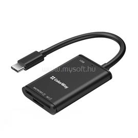 COLORWAY CW-CR-02 kártyaolvasó, USB-C to USB 3.0 / SD / MicroSD CW-CR-02 small