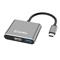 COLORWAY USB hub (dokkolóállomás) USB-C 3 az 1-ben Type C PD 100W/USB3.0/HDMI 4K (CW-HUB08) CW-HUB08 small