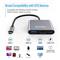 COLORWAY USB hub (dokkolóállomás) USB-C 3 az 1-ben Type C PD 100W/USB3.0/HDMI 4K (CW-HUB08) CW-HUB08 small