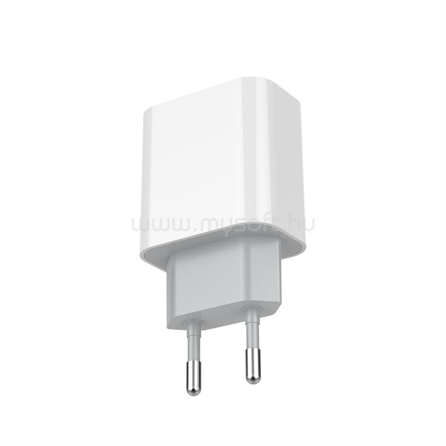 COLORWAY USB töltő adapter, (Type-C PD + USB QC3.0) (20W) V2 white CW-CHS025QPD-WT large