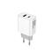 COLORWAY USB töltő adapter, (Type-C PD + USB QC3.0) (20W) V2 white CW-CHS025QPD-WT small
