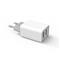 COLORWAY USB töltő adapter, 2USB AUTO ID 2.1A (10W) white (CW-CHS015-WT) CW-CHS015-WT small
