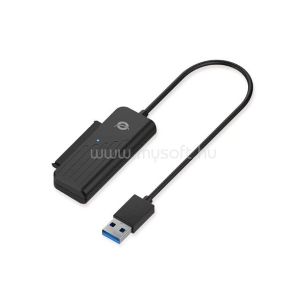 CONCEPTRONIC átalakító - ABBY01B (USB-A 3.0 to SATA, Kompatibilis: 2,5" SATA HDD/SSD)