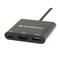 CONCEPTRONIC DONN01B notebook dokkoló (Bemenet: USB-C, Kimenet: HDMI+USB-C PD:60W+USB-A 3.0, fekete) DONN01B small