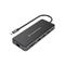 CONCEPTRONIC Notebook Dokkoló - DONN15G (Bemenet: USB-C, Kimenet: 2xHDMI+VGA+USB-C PD:100W+3xUSB-A+RJ-45+SD/TF+AUX) DONN15G small