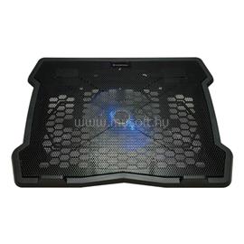 CONCEPTRONIC Notebook Hűtőpad 15,6"-ig - THANA05B (USB, 1x12,5cm, állítható magasság, csúszásmentes, fekete) THANA05B small