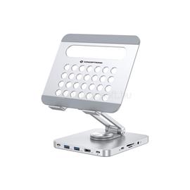 CONCEPTRONIC DONN26G tablet dokkoló/tartó (USB-C to HDMI/USB-C PD/USB 3.0/SD/TF) DONN26G small