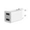 CONCEPTRONIC ALTHEA06W telefon töltő adapter (2xUSB-A, 12W, fehér) ALTHEA06W small