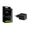 CONCEPTRONIC telefon töltő adapter - ALTHEA15B (USB-C+USB-A, 20W, fekete) ALTHEA15B small