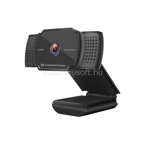 CONCEPTRONIC AMDIS06B webkamera (2592x1944 képpont, Auto-fókusz, 30 FPS, USB 2.0, univerzális csipesz, mikrofon)