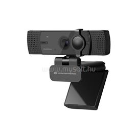 CONCEPTRONIC Webkamera - AMDIS07B (3840x2160 képpont, Auto-fókusz, 60 FPS, USB 2.0, univerzális csipesz, mikrofon) AMDIS07B small