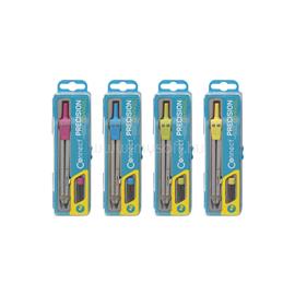 CONNECT Körző csuklós, pótbetéttel, műanyag dobozban Connect 702A,(4 szín) CONNECT_105820 small