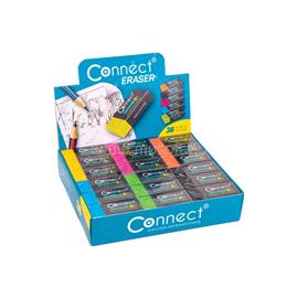 CONNECT Radír Connect plasztik, 36 db/kínáló doboz 6x6szín, CONNECT_105842 small