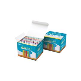 CONNECT Táblakréta kerek pormentes 100 db/doboz, vegyes színek CONNECT_611074 small