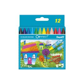 CONNECT Zsírkréta készlet, Connect, 12 klf. szín CONNECT_105545 small