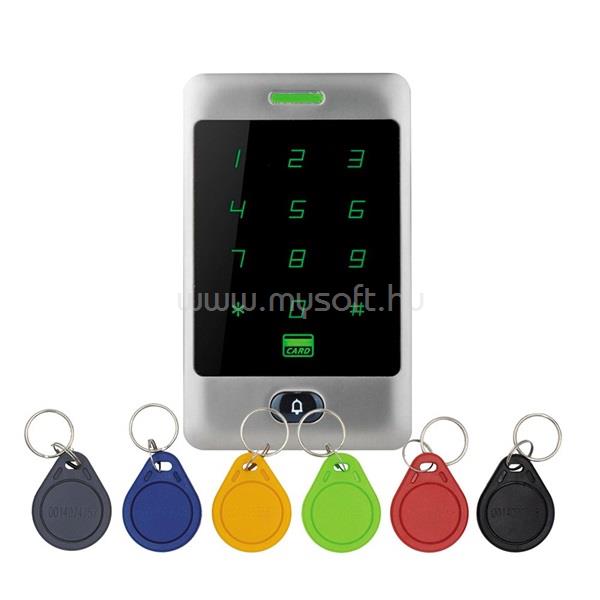 CONTROL KIT-CON-A3 Kültéri / fém / 125kHz / 6db CON-TAG-el / IP65 RFID olvasó és kódzár