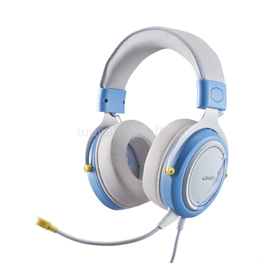 COOLER MASTER CH-331 CHUN-LI 7.1 vezetékes gamer headset (fehér)