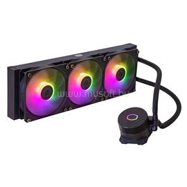 COOLER MASTER MASTERLIQUID 360L CORE ARGB CPU vízhűtés) 3 Ventilátoros, LGA1700 támogatással, fekete MLW-D36M-A18PZ-R1 small