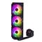 COOLER MASTER MASTERLIQUID 360L CORE ARGB CPU vízhűtés) 3 Ventilátoros, LGA1700 támogatással, fekete MLW-D36M-A18PZ-R1 small