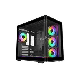 COOLER MASTER Ház ATX Elite 600 White 7*ARGB, Tápegység nélkül, fekete E600-WGNN-S02 small