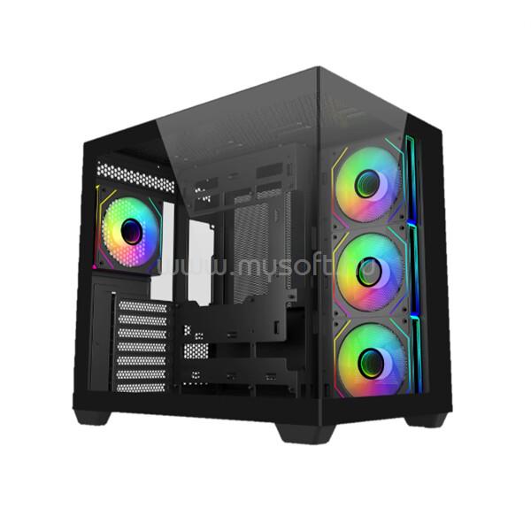 COOLER MASTER Ház ATX ELITE 681,Tápegység nélkül, Fekete