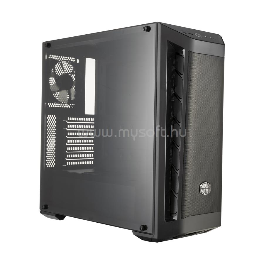 COOLER MASTER Midi MasterBox MB511 MCB-B511D-KGNA65-RGA 650W Fekete ATX/mATX ház
