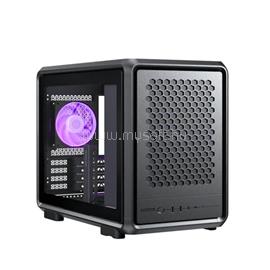 COOLER MASTER Ház Mini-ITX/Micro-ATX MasterFrame 400 Mesh Black, Tápegység nélkül, fekete MF400M-KHNN-S00 small