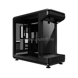 COOLER MASTER MASTERFRAME 360 STAGE LCD fekete (táp nélküli) ablakos ATX ház MF360-KHNN-S02 small