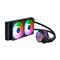 COOLER MASTER MASTERLIQUID 240 ATMOS CPU hűtő vízhűtés 2 Ventilátoros, ARGB Gen2 (fekete) MLX-D24M-A25PZ-R1 small