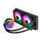 COOLER MASTER MASTERLIQUID 240 ATMOS CPU hűtő vízhűtés 2 Ventilátoros, ARGB Gen2 (fekete) MLX-D24M-A25PZ-R1 small