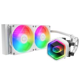 COOLER MASTER MasterLiquid 240 Core II White Edition univerzális CPU vízhűtés MLW-D24M-A18PA-RW small