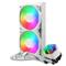 COOLER MASTER MasterLiquid 240 Core II White Edition univerzális CPU vízhűtés MLW-D24M-A18PA-RW small