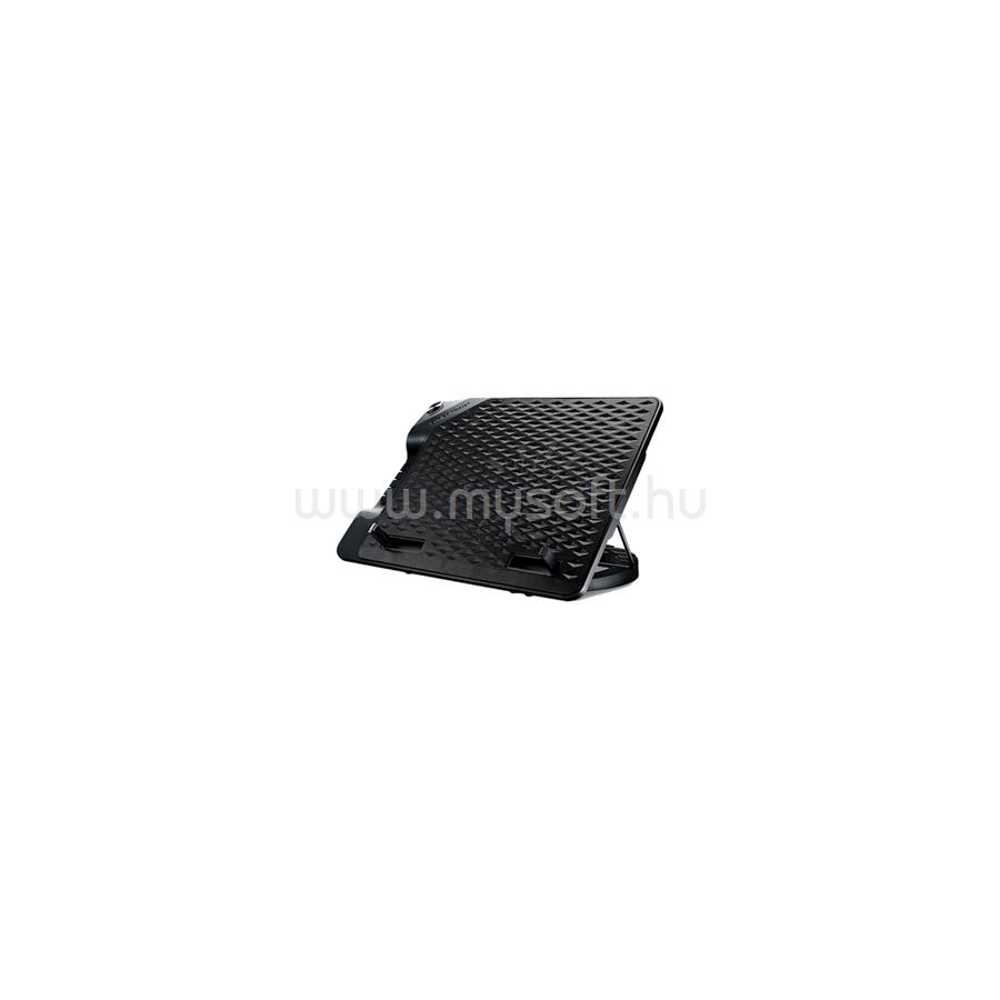 COOLER MASTER Notebook Hűtőpad + állvány ERGOSTAND III, Fekete (max 17")