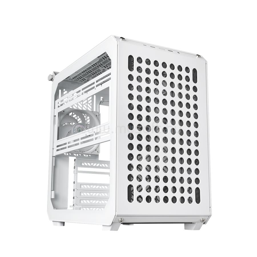 COOLER MASTER QUBE 500 FLATPACK WHITE EDITION Fehér (Táp nélküli) ablakos E-ATX ház
