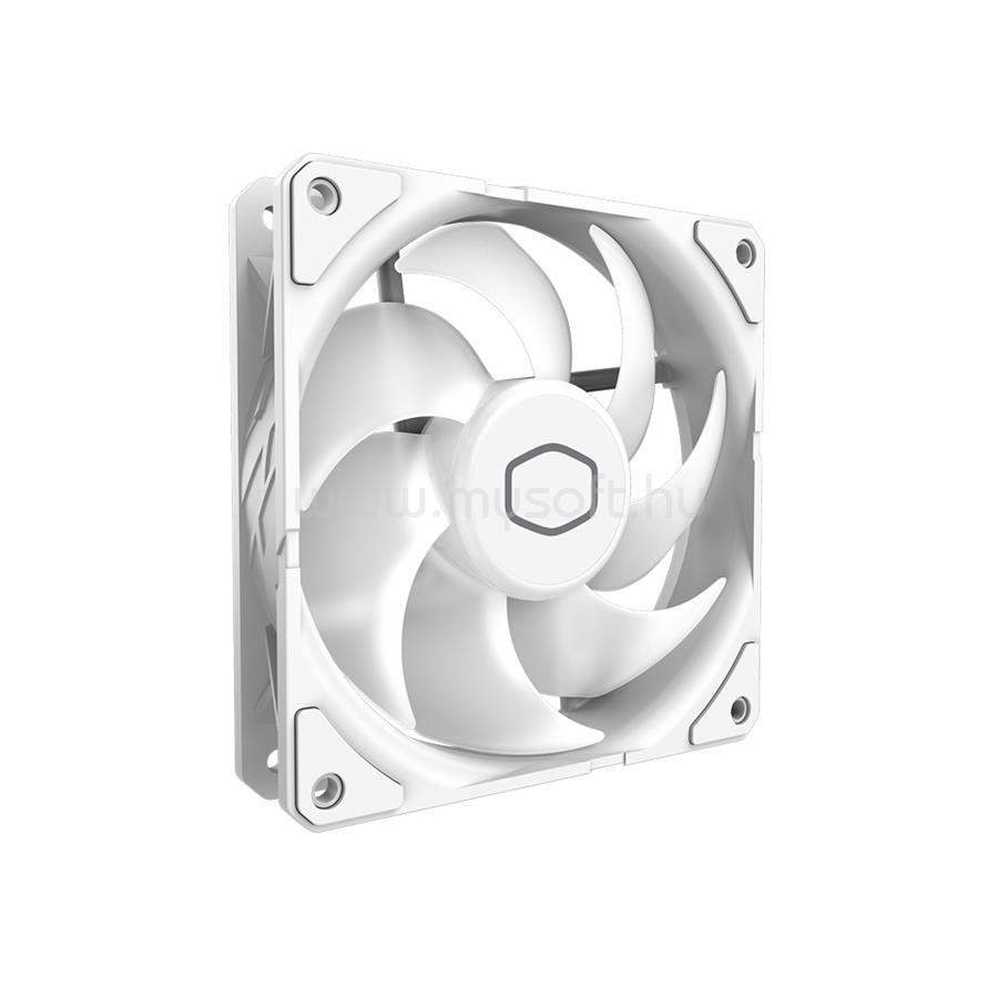 COOLER MASTER SickleFlow Edge 120 ARGB White Edition 12cm ház hűtő ventilátor