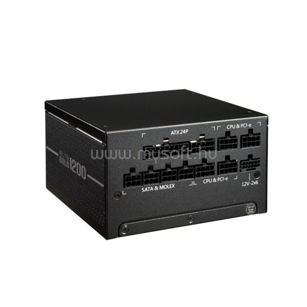 COOLER MASTER Tápegység ELITE GOLD 1200W 80+ Gold moduláris Gen 5.1 ATX 3.1