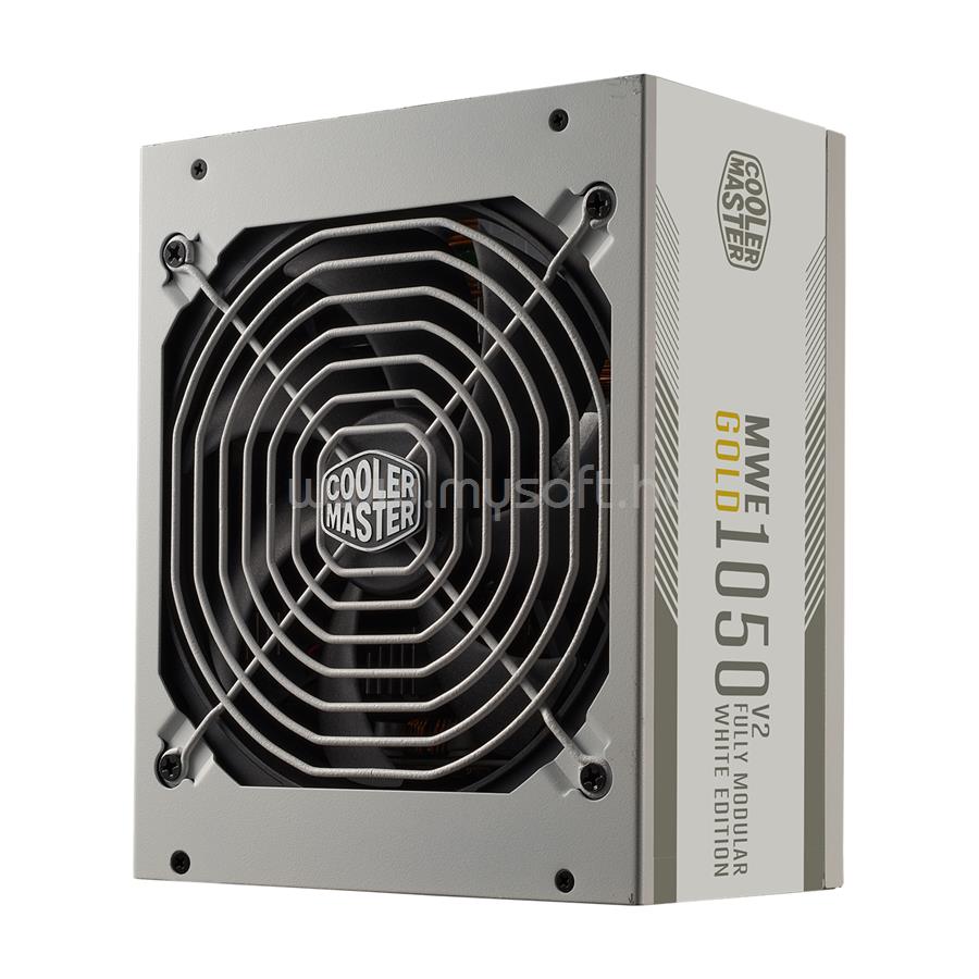 COOLER MASTER tápegység MWE GOLD 1050 - V2 ATX 3.0 WHITE VERSION 1050W moduláris 80+ Gold