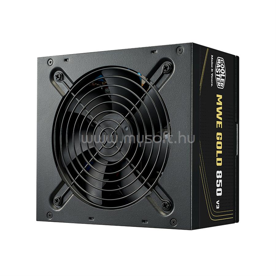COOLER MASTER tápegység MWE Gold 850 V3 NM ATX3.1 850W 80+ Gold