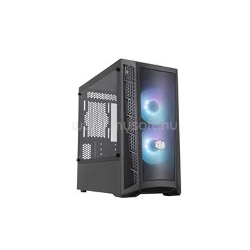 COOLER MASTER MasterBox MB311 ARGB with Controller MCBB-311L-KGNN-S02 Fekete (Táp nélküli) ablakos mATX ház