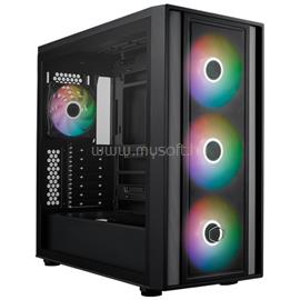 COOLER MASTER CD600 fekete (táp nélküli) ablakos ATX ház + ST4 fans + MWE Gold V2 750W 80+ Gold tápegység CD600-KHNN75-S00 small